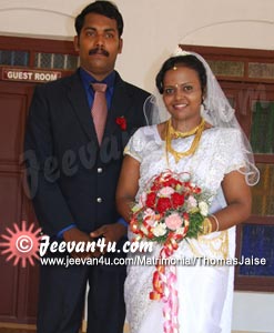 Thomas Jaise Marriage Photos Alleppey